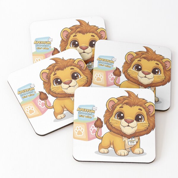 Item preview, BABY LION MINI WILDS APEXYUM BABY & KIDS designed and sold by APEXYUM.