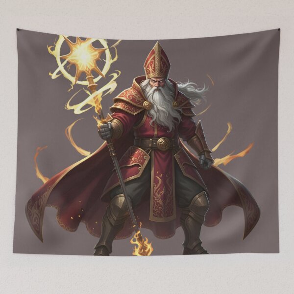 Item preview, Holy Warrior Arch-Bishop - Saint Nicholas Fantasy Mage designed and sold by YASS@.
