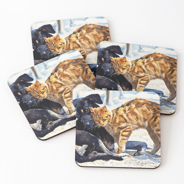 Item preview, Dog and Cat Love designed and sold by tomorrowsart.