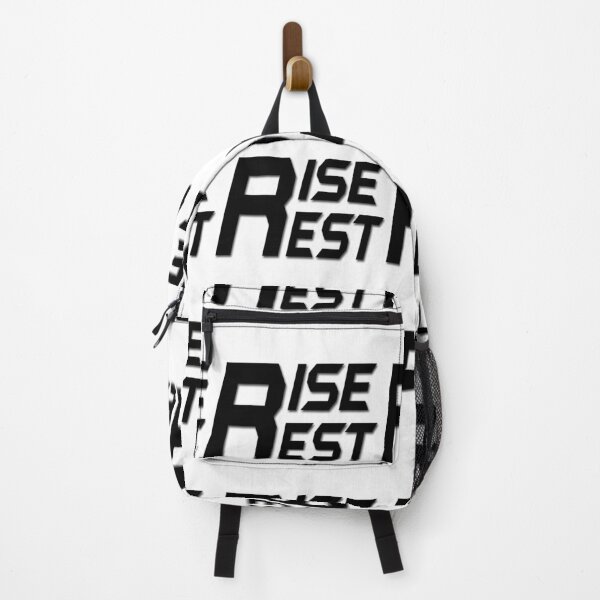 Item preview, RISE. REST. – Balanced Living Word Art designed and sold by SmartDesigner-.