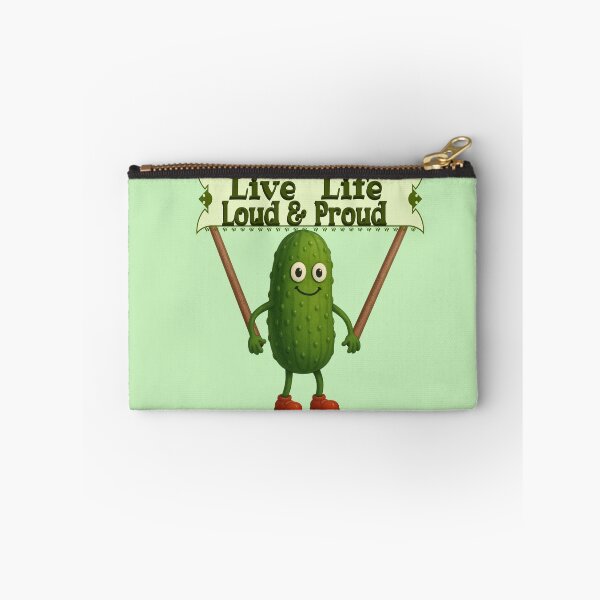 Item preview, Mr. Pickle says live loud & proud designed and sold by CammiesShop.