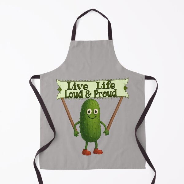Item preview, Mr. Pickle says live loud & proud designed and sold by CammiesShop.