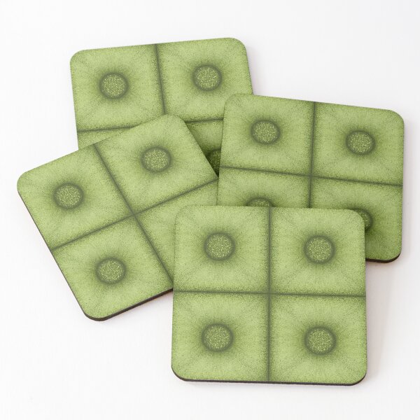Item preview, Pistachio-colored "Pouf" tile pattern designed and sold by Cherevan.