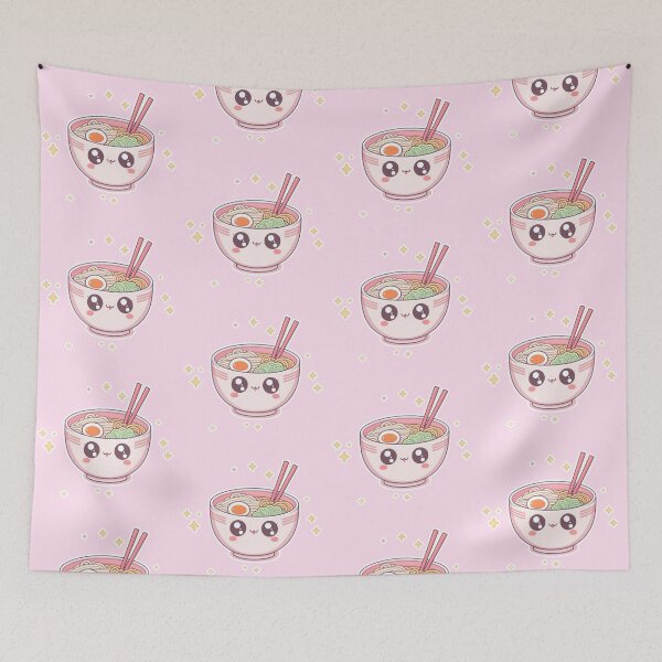 Item preview, Cute Kawaii Ramen Bowl – Adorable Anime Manga Noodle Lover Design designed and sold by Sugar Wisdom .