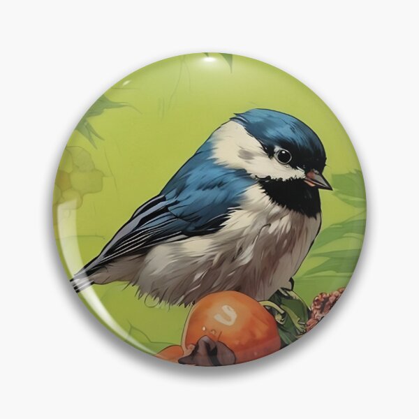 Item preview, Chickadee and Rosehips designed and sold by tomorrowsart.