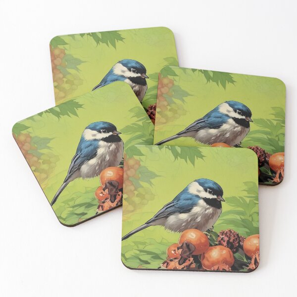 Item preview, Chickadee and Rosehips designed and sold by tomorrowsart.