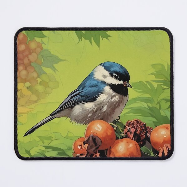 Item preview, Chickadee and Rosehips designed and sold by tomorrowsart.
