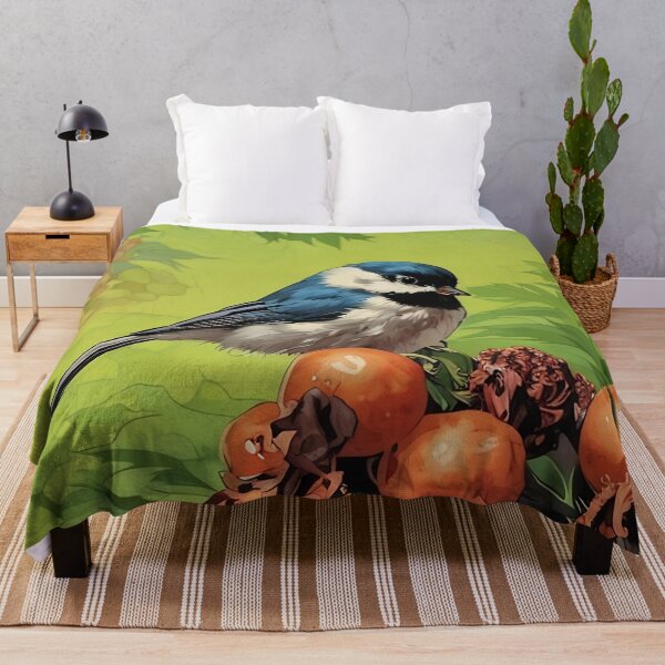 Item preview, Chickadee and Rosehips designed and sold by tomorrowsart.