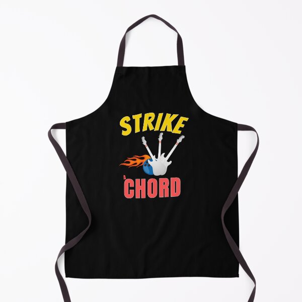 Item preview, Strike a Chord Bowling Guitar Funny Musician T-Shirt designed and sold by bobparduephoto.
