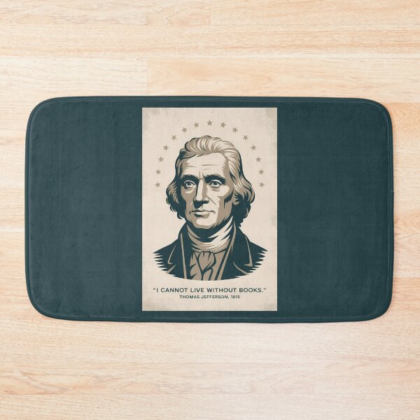Item preview, Thomas Jefferson Quote American President Illustration Vintage designed and sold by KrisSidDesigns.