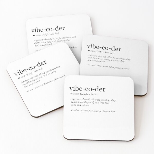 Item preview, Vibe Coder defenition  designed and sold by stem-design .