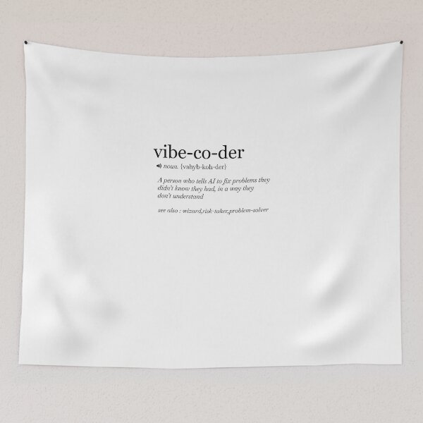 Item preview, Vibe Coder defenition  designed and sold by stem-design .