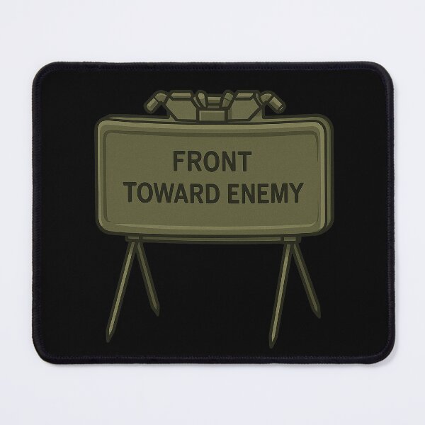 Item preview, Front Toward Enemy Claymore Mine – Tactical Military Humor Sticker / Shirt Design designed and sold by LowDownGraphics.