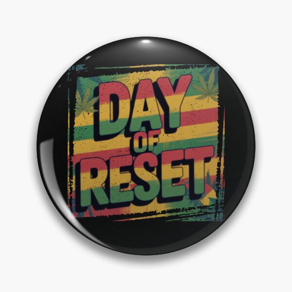 Item preview, Day of Reset – Motivational Minimalist Quote Design designed and sold by byPretroch.