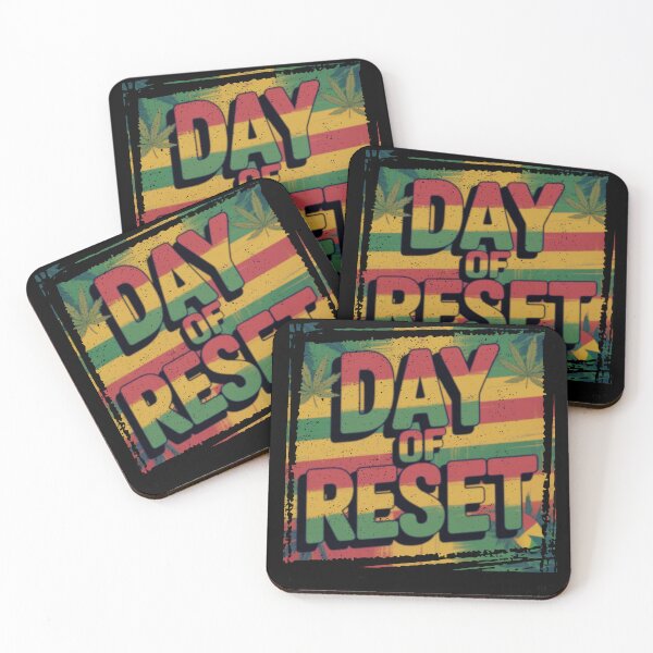 Item preview, Day of Reset – Motivational Minimalist Quote Design designed and sold by byPretroch.