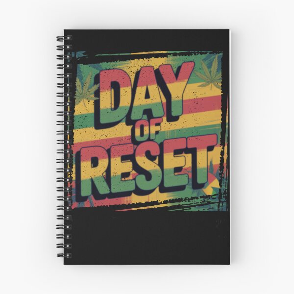 Item preview, Day of Reset – Motivational Minimalist Quote Design designed and sold by byPretroch.