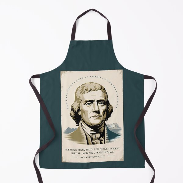 Item preview, Thomas Jefferson Quote Third President Illustration Vintage designed and sold by KrisSidDesigns.