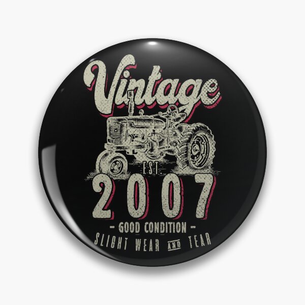 Item preview, Vintage Tractor Farmer Birthday Born In 2007 designed and sold by JRRTs.