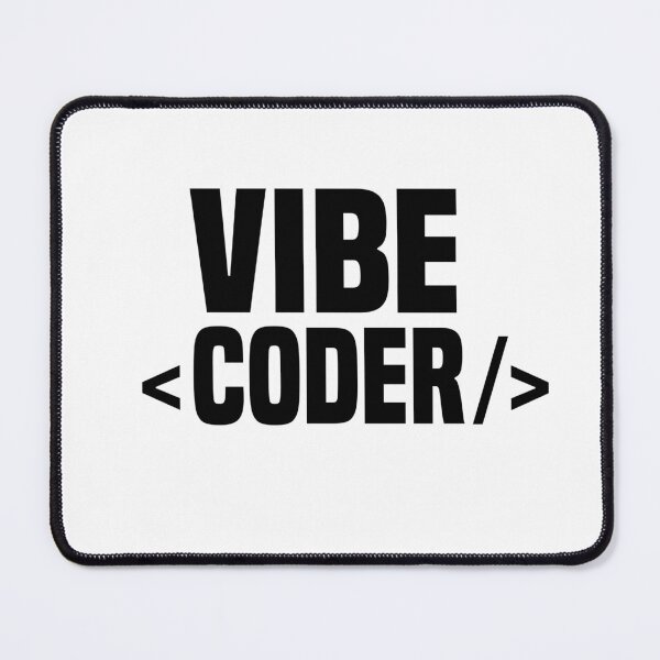 Item preview, Vibe Coding funny tech meme designed and sold by stem-design .