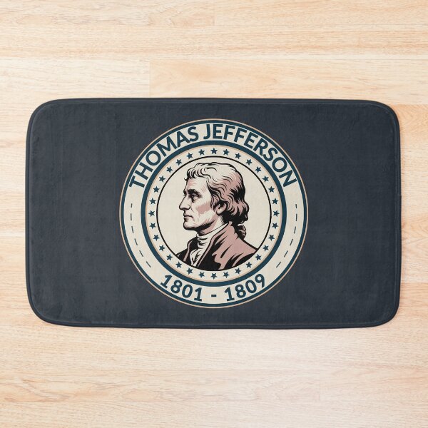 Item preview, Thomas Jefferson US President Illustration Badge designed and sold by KrisSidDesigns.