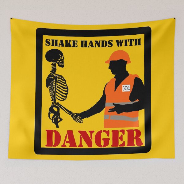 Item preview, Shake Hands with Danger designed and sold by southeddie.