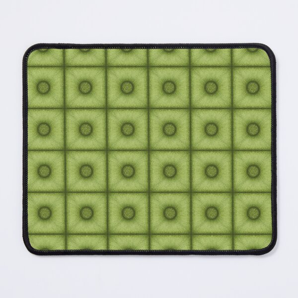 Aperçu de l'œuvre Motif carrelage "Pouf" couleur pistache créée et vendue par Cherevan.