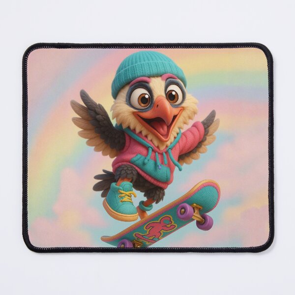 Item preview, Skater Bearded Vulture designed and sold by Sillytoe.