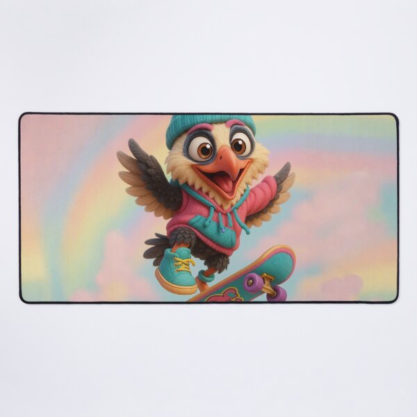 Item preview, Skater Bearded Vulture designed and sold by Sillytoe.