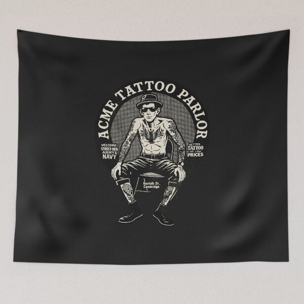 Item preview, Vintage Cambridge 1950s Tattoo Parlor designed and sold by Kujo Dangerous Vintage.