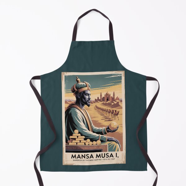 Item preview, Mansa Musa Mali Empire Illustration Vintage designed and sold by KrisSidDesigns.