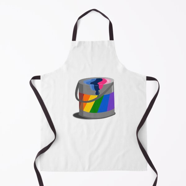 Item preview, Proud Paint Omnisexual Flag in a Bucket designed and sold by HarveyHandcraftsandDesigns.