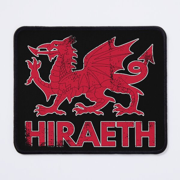 Item preview, Proud Welsh Roots - Hiraeth (Vintage Style Dragon) designed and sold by Designs by Jesabee.
