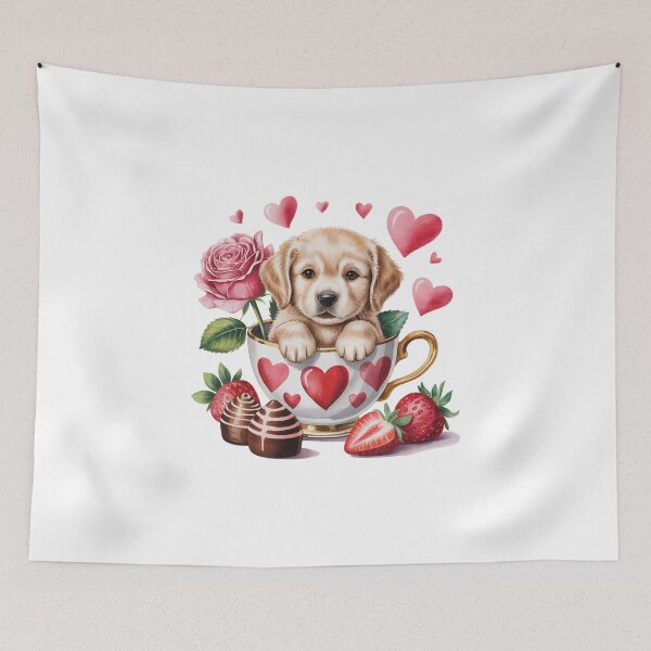Item preview, Puppy in Teacup designed and sold by jkrphoto.