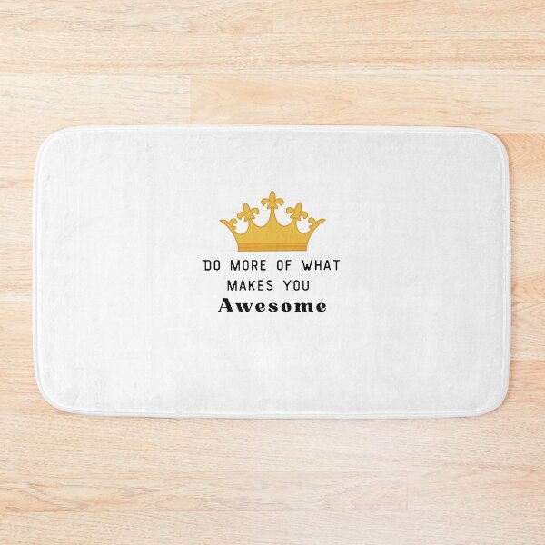 Item preview, Positive Mindset Typography - "Do more of what makes you Awsome" designed and sold by AcaPrint.