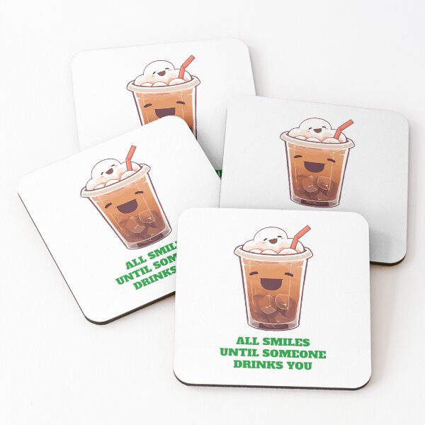 Item preview, All Smiles Until Someone Drinks You designed and sold by SavvyVacationer.