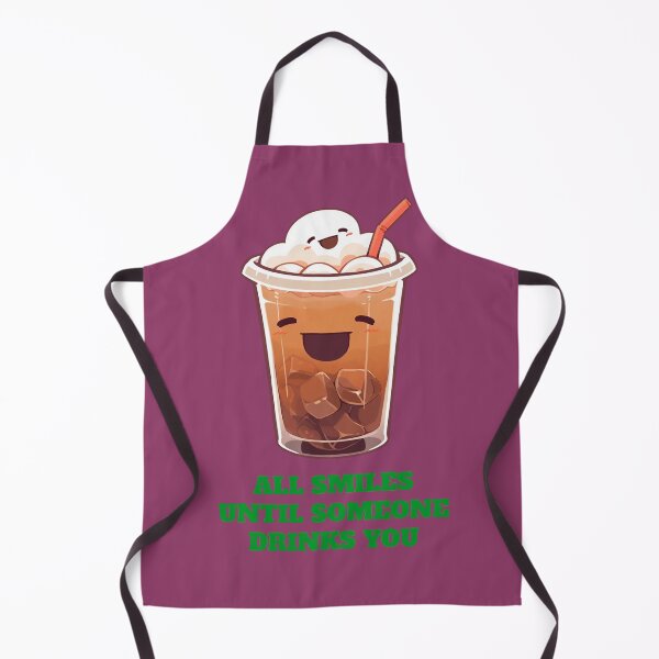 Item preview, All Smiles Until Someone Drinks You designed and sold by SavvyVacationer.