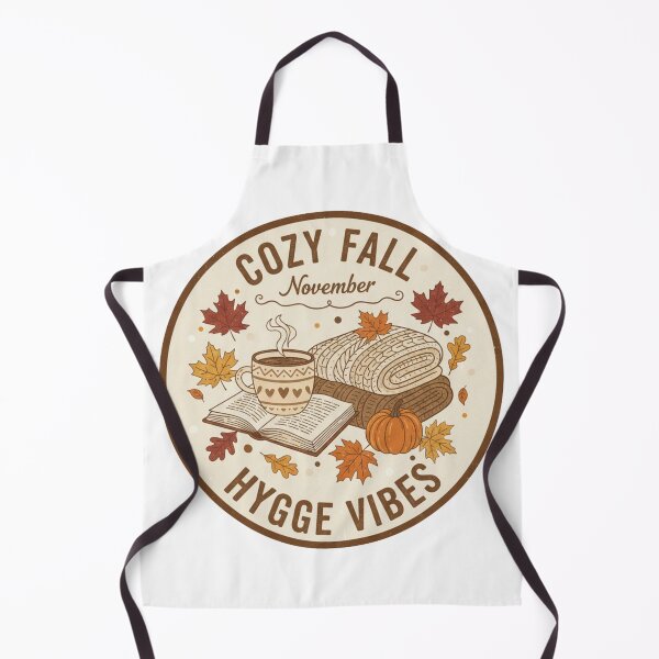 Item preview, Cozy Fall & Hygge Vibes | November Comfort Season designed and sold by Haven-Sticker.