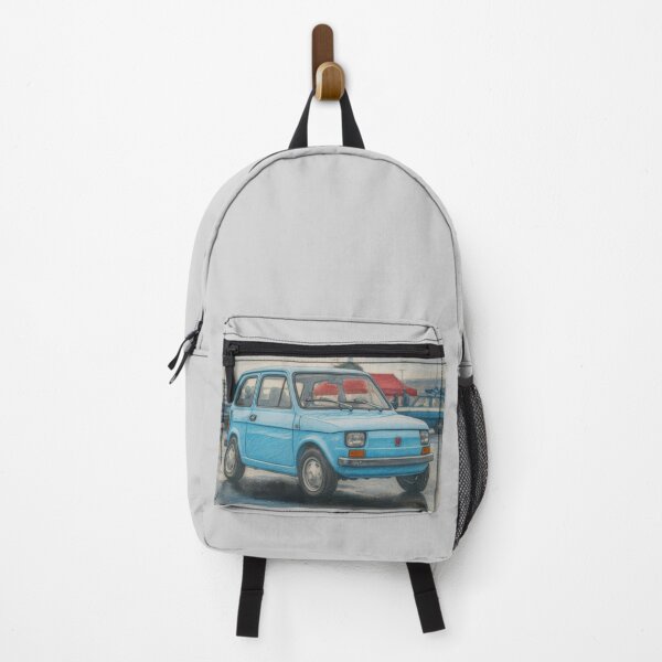 Item preview, Realistic Drawing of a Blue 126p Car designed and sold by SylwiaCarArt.