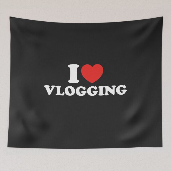 Item preview, I Love Vlogging designed and sold by shitpostee.
