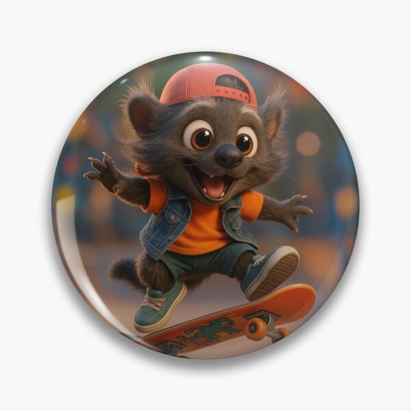 Item preview, Skater Binturong designed and sold by Sillytoe.