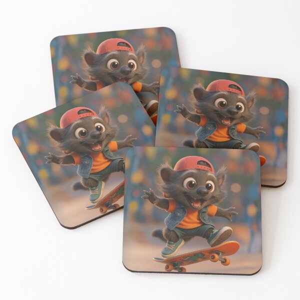 Item preview, Skater Binturong designed and sold by Sillytoe.