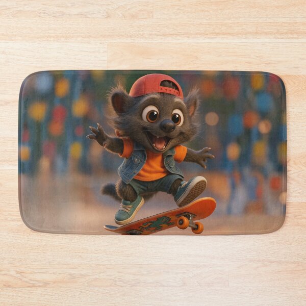 Item preview, Skater Binturong designed and sold by Sillytoe.