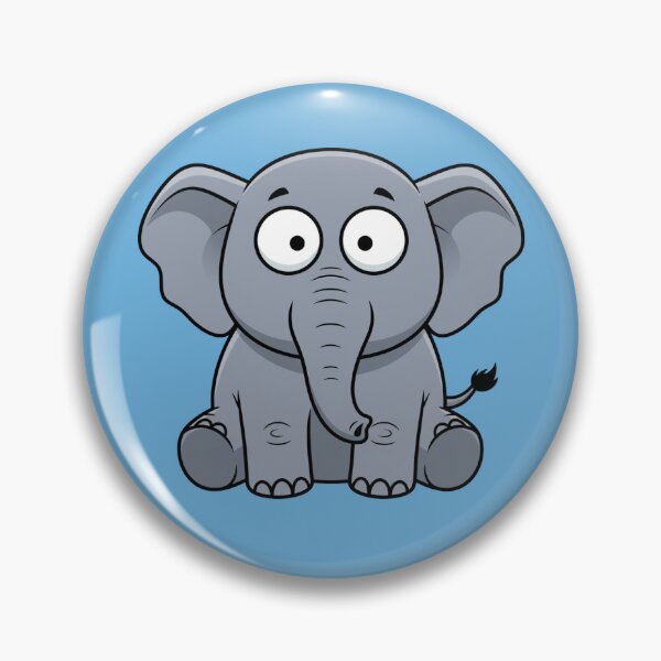 Item preview, Trunk-and-Disorderly Elephant Eliot designed and sold by Folk and Flux.