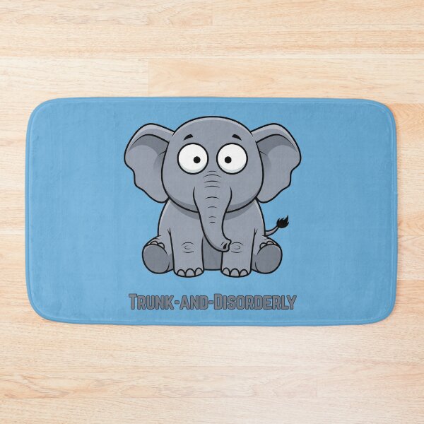 Item preview, Trunk-and-Disorderly Elephant Eliot designed and sold by Folk and Flux.