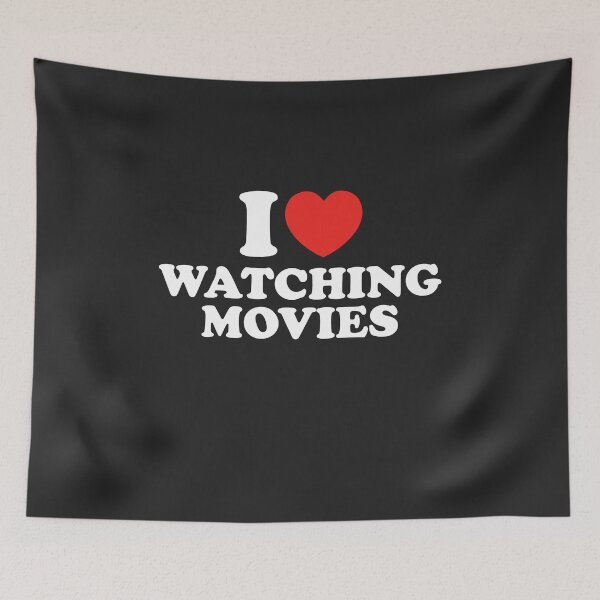 Item preview, I Love Watching Movies designed and sold by shitpostee.