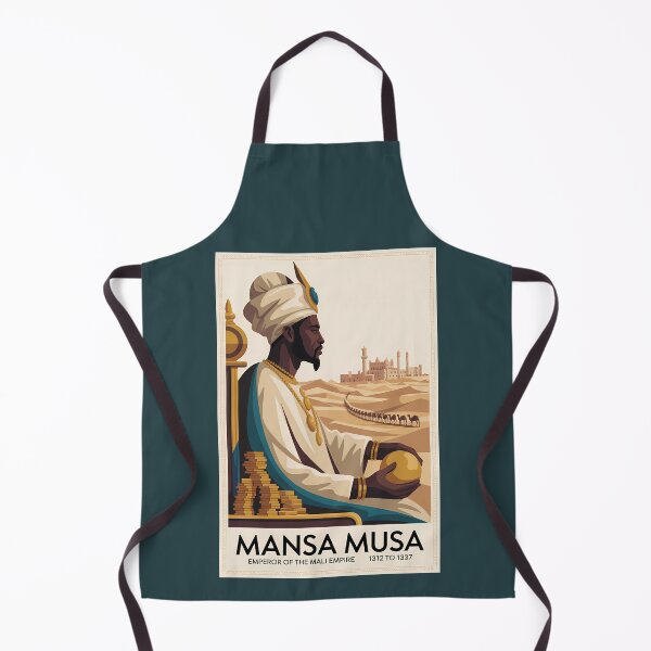 Item preview, Mansa Musa Mali Empire African King Illustration Vintage designed and sold by KrisSidDesigns.