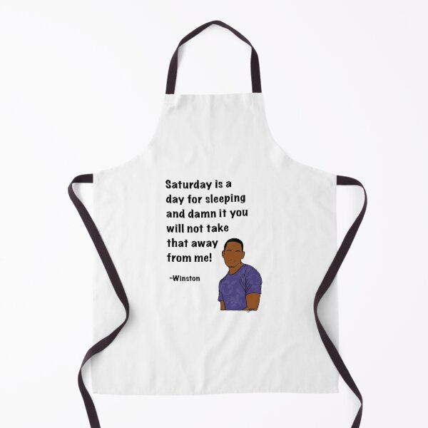 Item preview, Winston from New Girl Quote, Saturday is for sleeping designed and sold by Alyssabutcherart.