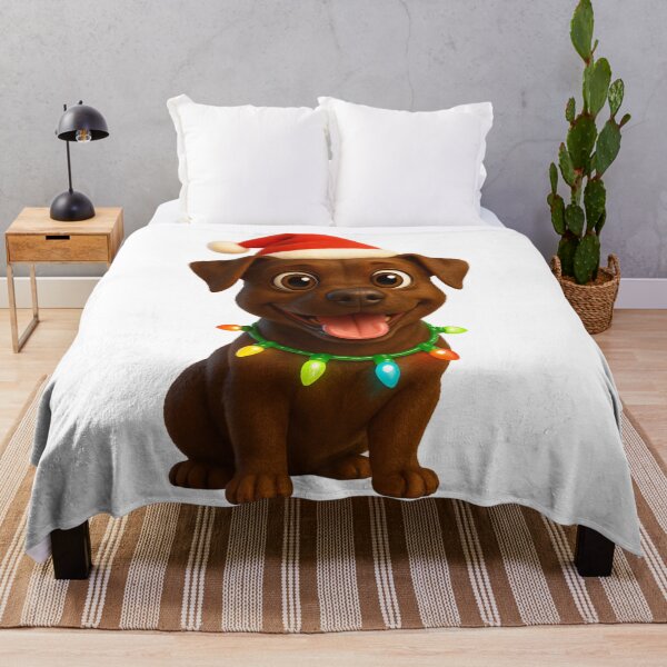 Item preview, Christmas Patterdale Terrier designed and sold by Sillytoe.