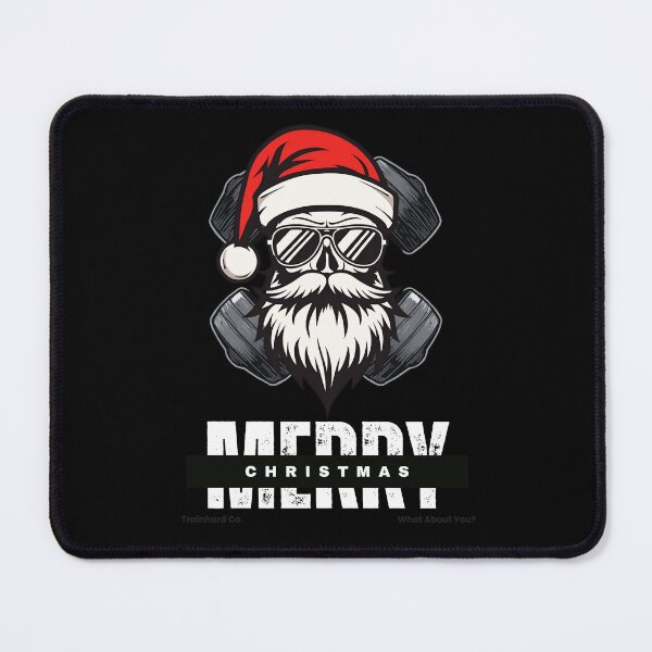 Item preview, Merry Christmas Lift – Santa Power Skull Edition designed and sold by TrainHardCo.