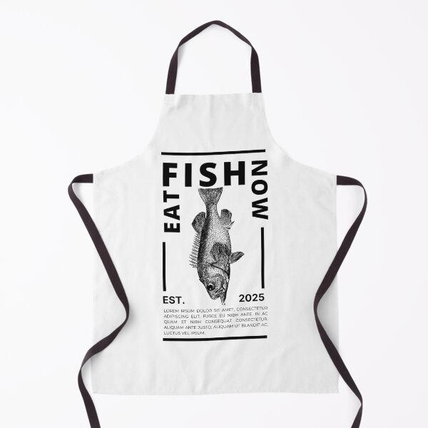 Item preview, Eat Fish Now.   designed and sold by QueenLillyArt.